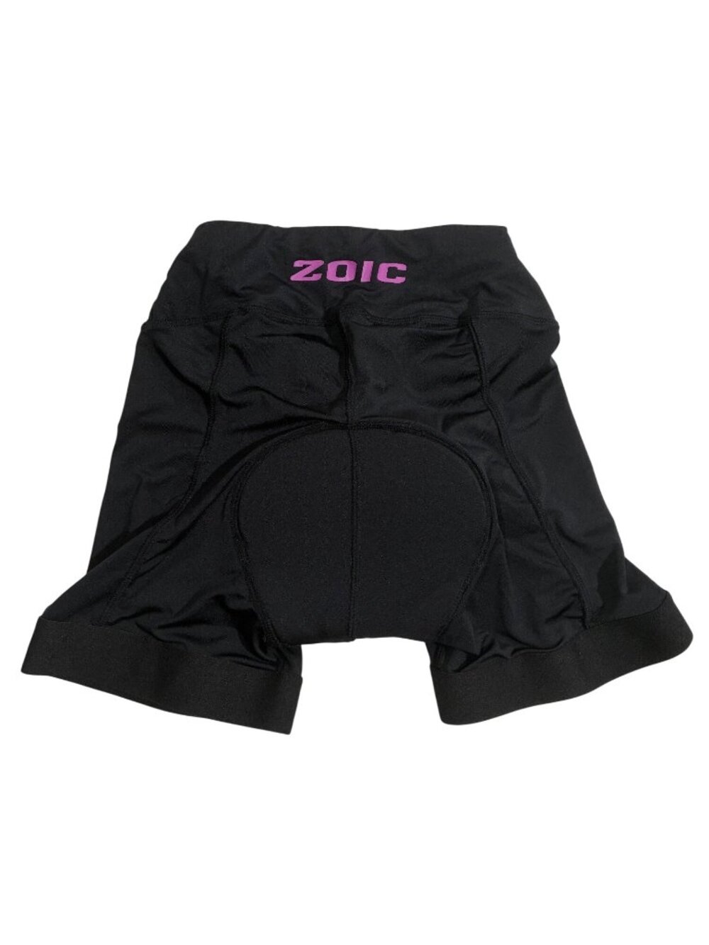 Zoic Womens Essential Padded Cycling Shorts Black Small Recycled Polyester Blend